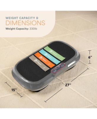 Waver Vibration Plate Exercise Machine – Whole Body Vibrating Plate for Weight Loss, Recovery, and Muscle Toning