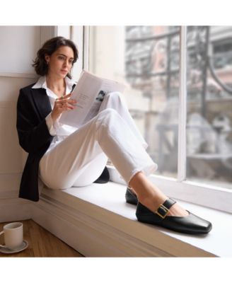 Women's Oakes Square Toe Ballerina Flats