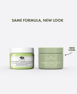 A Perfect World SPF 40 Moisturizer With White Tea, 1.7 oz.