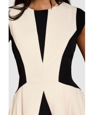 Women's Block Midi Dress