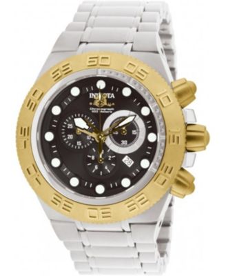 Men's 1528 Subaqua Noma IV Quartz Chronograph Black Dial Watch