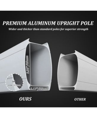 Round Cantilever Umbrella with Center Pole