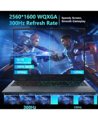 Radiant 16 Gaming Laptop 16" QHD+ 2.5K 300Hz Display Intel i7-14650HX NVIDIA RTX 5060 32GB DDR5 2TB SSD Windows 11 Home