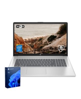 Essential 17.3" Entry Traditional Laptop Intel Core i3 N305 16GB RAM Intel UHD Graphics 128GB eMMC + 512GB SSD Windows 11 Pro 60Hz