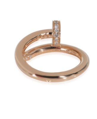 Juste Un Clou Ring, Diamonds (Rose Gold)