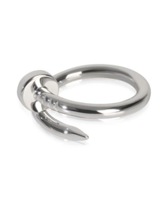 White Gold  Juste Un Clou Ring