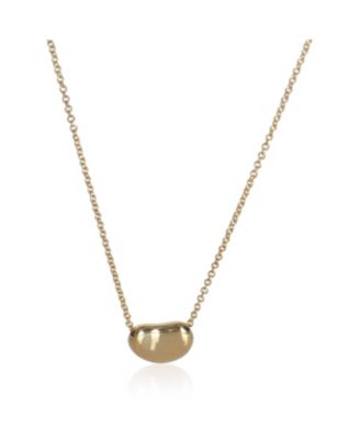 Yellow Gold  Elsa Peretti Vintage 11mm Bean Pendant