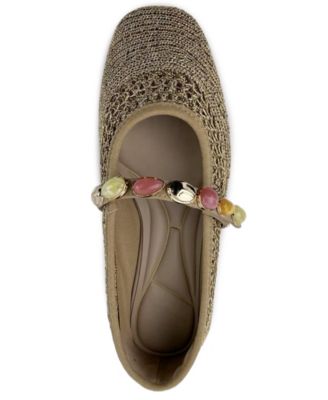 Women's Zeta Stones Mary Jane Ballet Flats