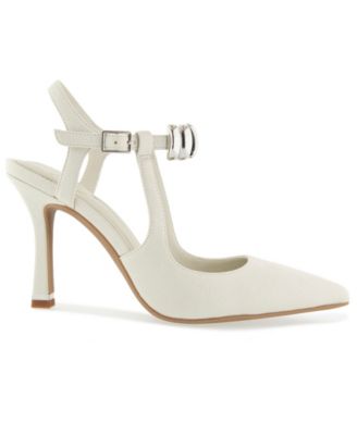 Women's Romi Ankle HW Slingback Pumps