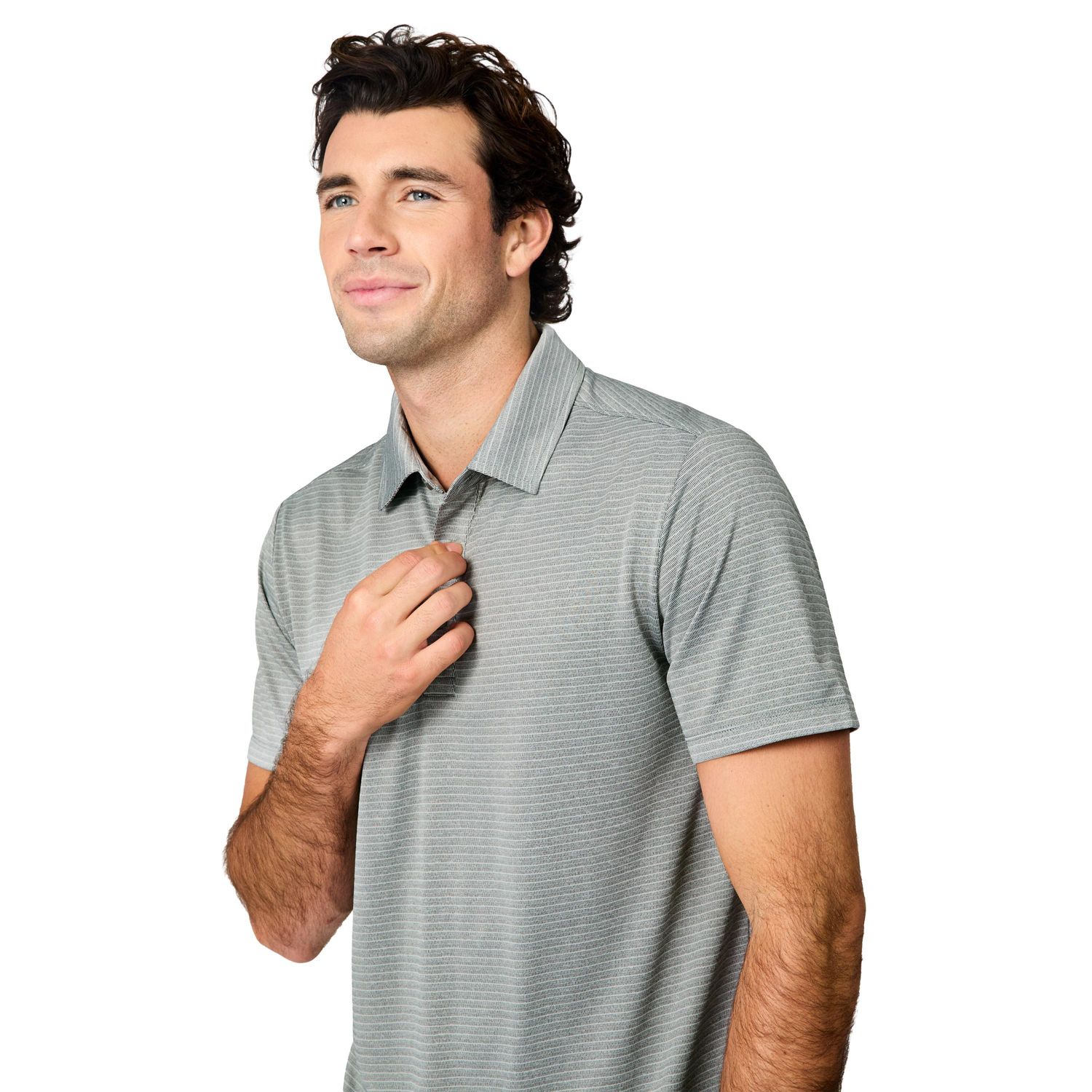 Men's Tech Jacquard Polo Shirt