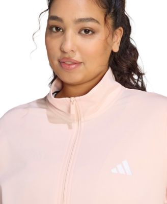 Plus Size Essentials Tricot Three Stripes Track Jacket
