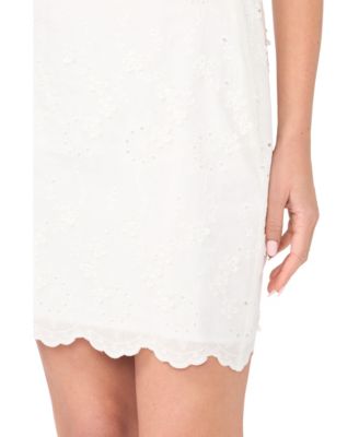 Women's Smocked Waist Pencil Skirt