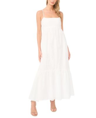 Women's Square Neck Sweep Maxi Dress