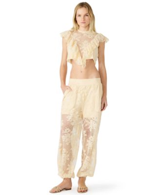 Women's High-Rise Ankle Length Faya Pants