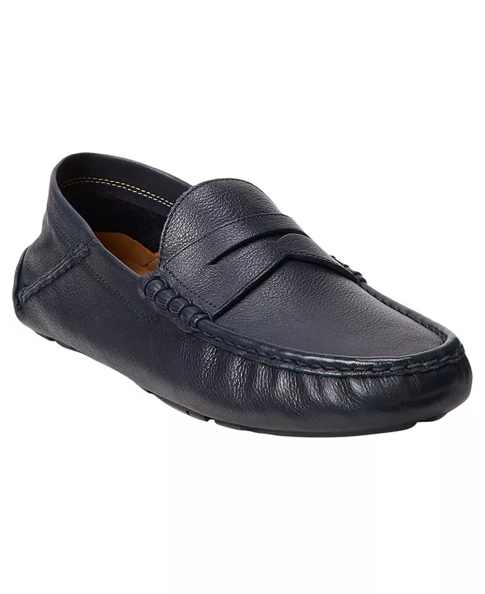Men's Anders Leather Collapsible Heel Driver Loafers - thumbnail 5