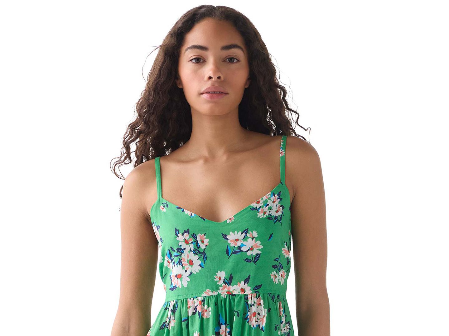 Женское платье kate spade new york V-Neck Cover-Up, цвет: Зелёный — фото 2