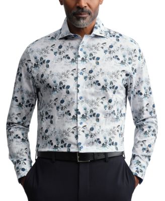 Ted Baker Men's Premium Non-Iron Slim-Fit Dress Shirt