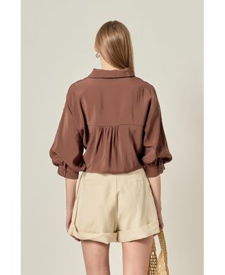 Women's Balloon Sleeve Shirt