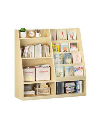 Kids Bookshelf and Toy Storage Organizer