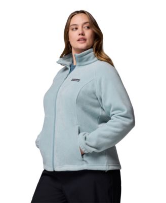 Plus Size Classic-Fit High Collar Jacket