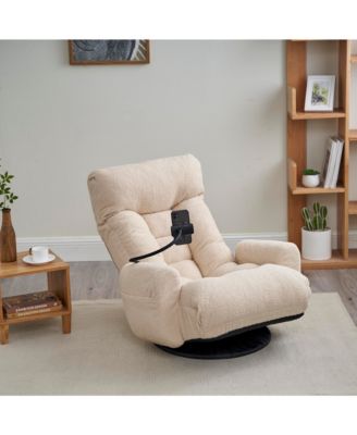 Streamdale Ergonomic Lounge Chair with Spring Seat & Phone Holder