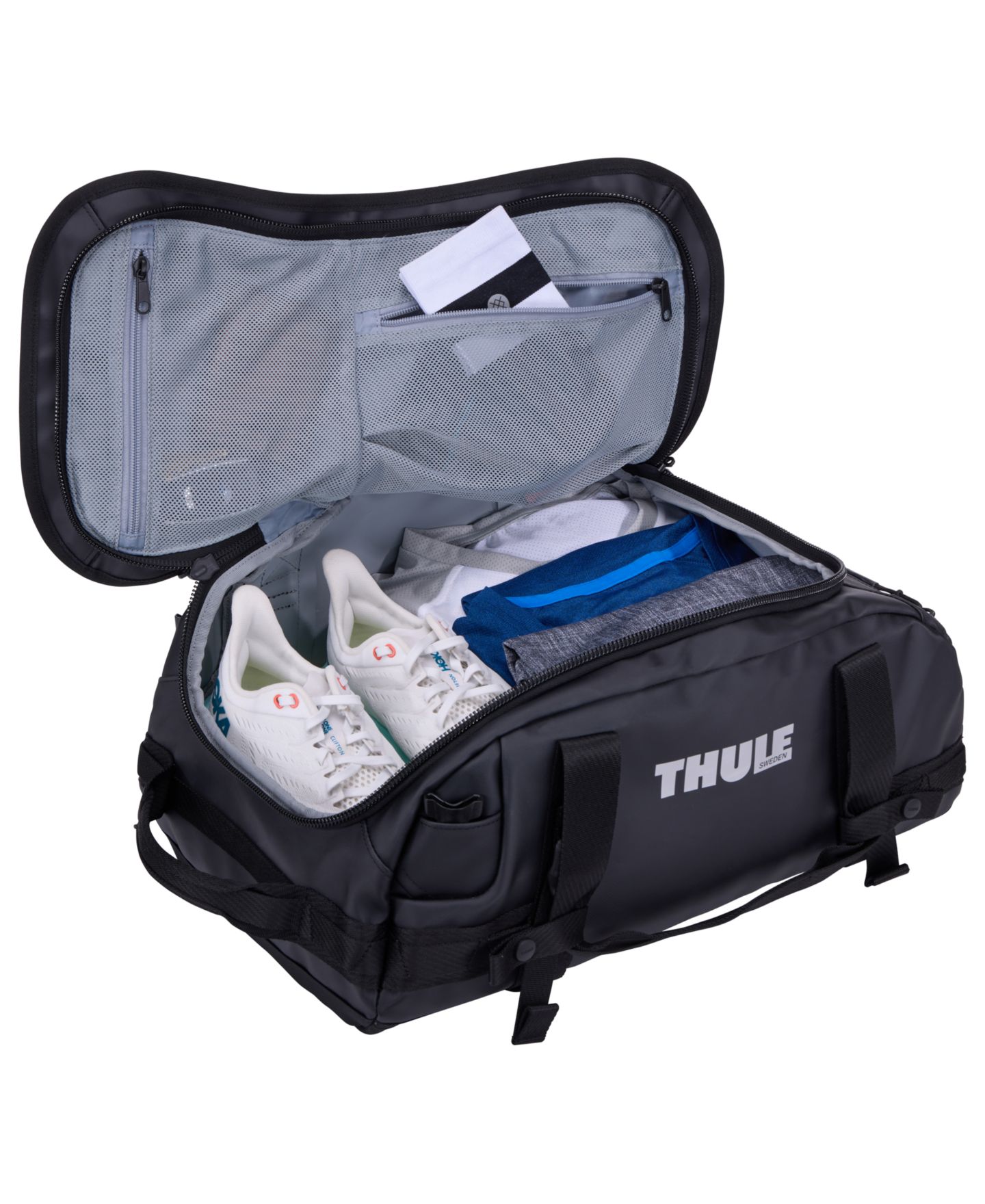 Сумка Thule Chasm Small Duffel, цвет: Чёрный — фото 4