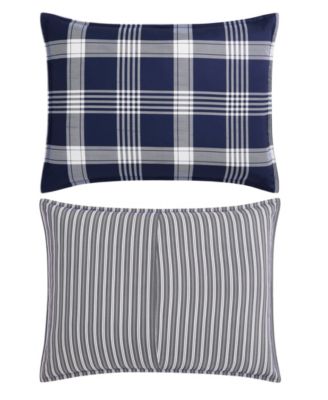 Huntingdon Plaid Washed Microfiber 2-Pc. Comforter Set, Twin/Twin XL