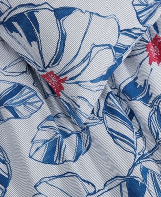 Paradise Cove Floral Cotton Reversible 3-Pc. Comforter Set, Full/Queen