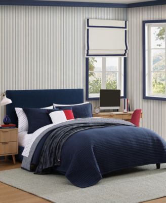 Solid Washed Microfiber 2-Pc. Quilt Set, Twin