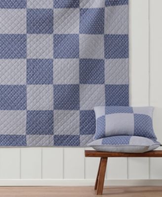 Ithaca Stargaze Patchwork Cotton Reversible 3-Pc. Quilt Set, Full/Queen