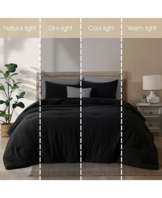 Anaya Solid 3-Pc. Comforter Set, Twin