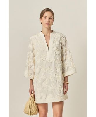 Oasis High Neck Lace Detailed Midi Dress