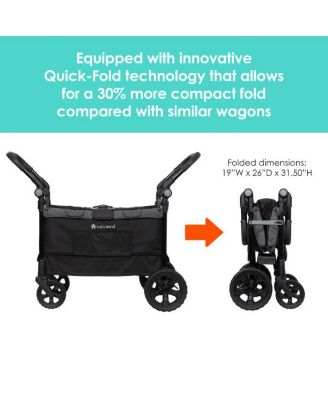 Kids Trend Quest 3-in-1 Stroller Wagon