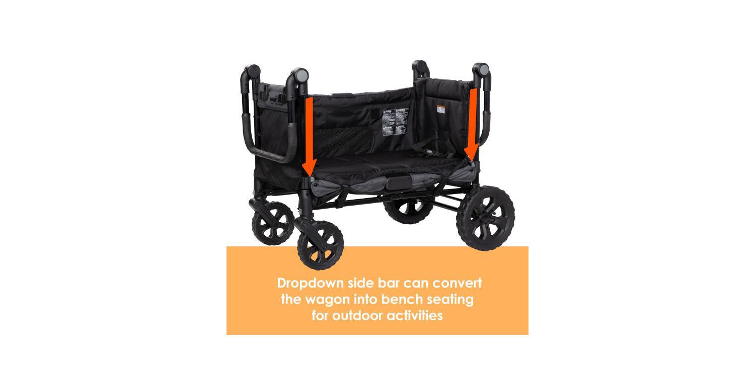 Kids Trend Quest 3-in-1 Stroller Wagon