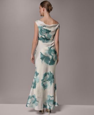  Women's Floral Gown 