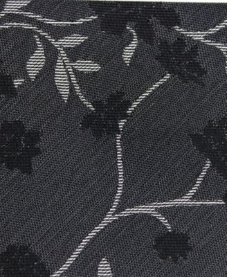 Men's Tonal Floral Slim Tie