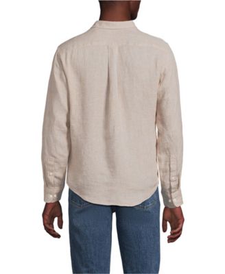 Big & Tall Long Sleeve Linen Shirt