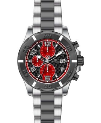 Men's 18050 Specialty Quartz Chronograph Carbon Fiber Dial Watch
