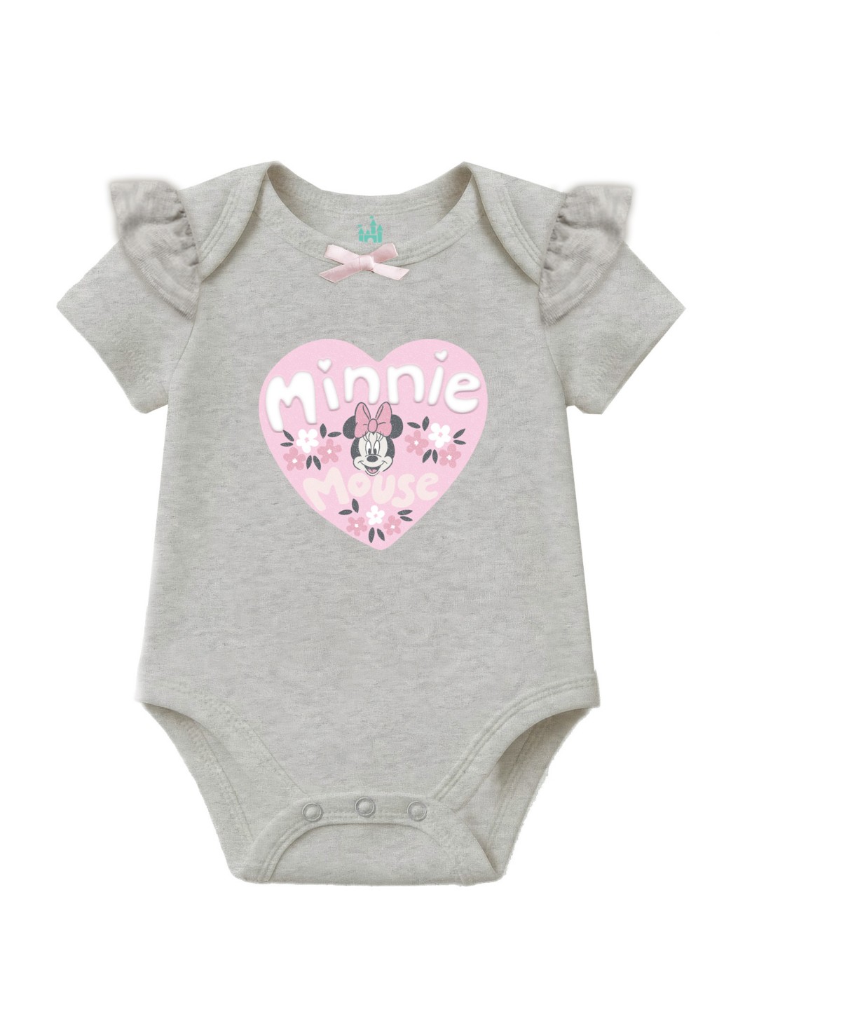 Детские Disney Baby Girls' Minnie Mouse Jacket and Bodysuit and Pant, 4-Piece Set — фото 6