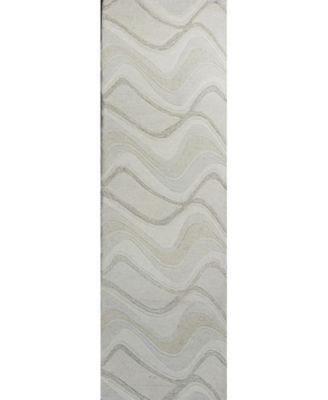 Eternity Waves 2'3" x 7'6" Runner Area Rug