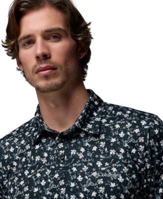 Men's Parsons Printed Short-Sleeve Polo Shirt