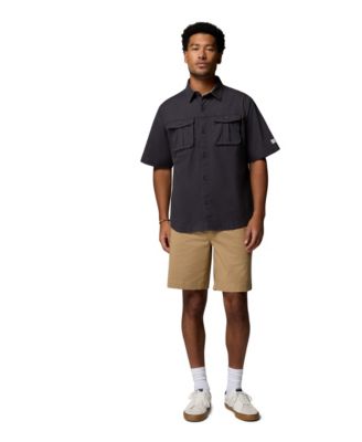 Men's Acker Rock Twill Short-Sleeve Button-Down Shirt