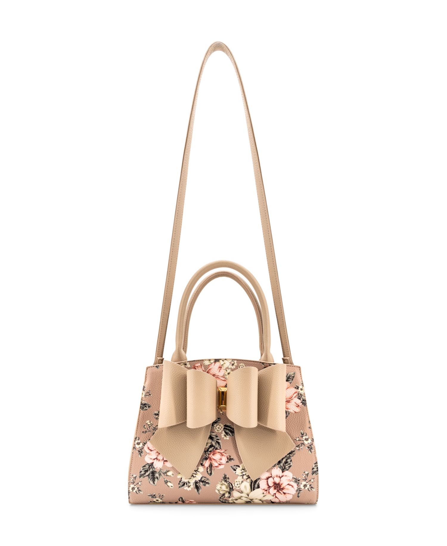 Rosalie Bow Top Handle Medium Satchel Handbag