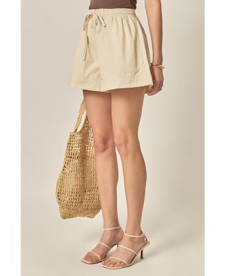 Women's Cotton Flare Shorts