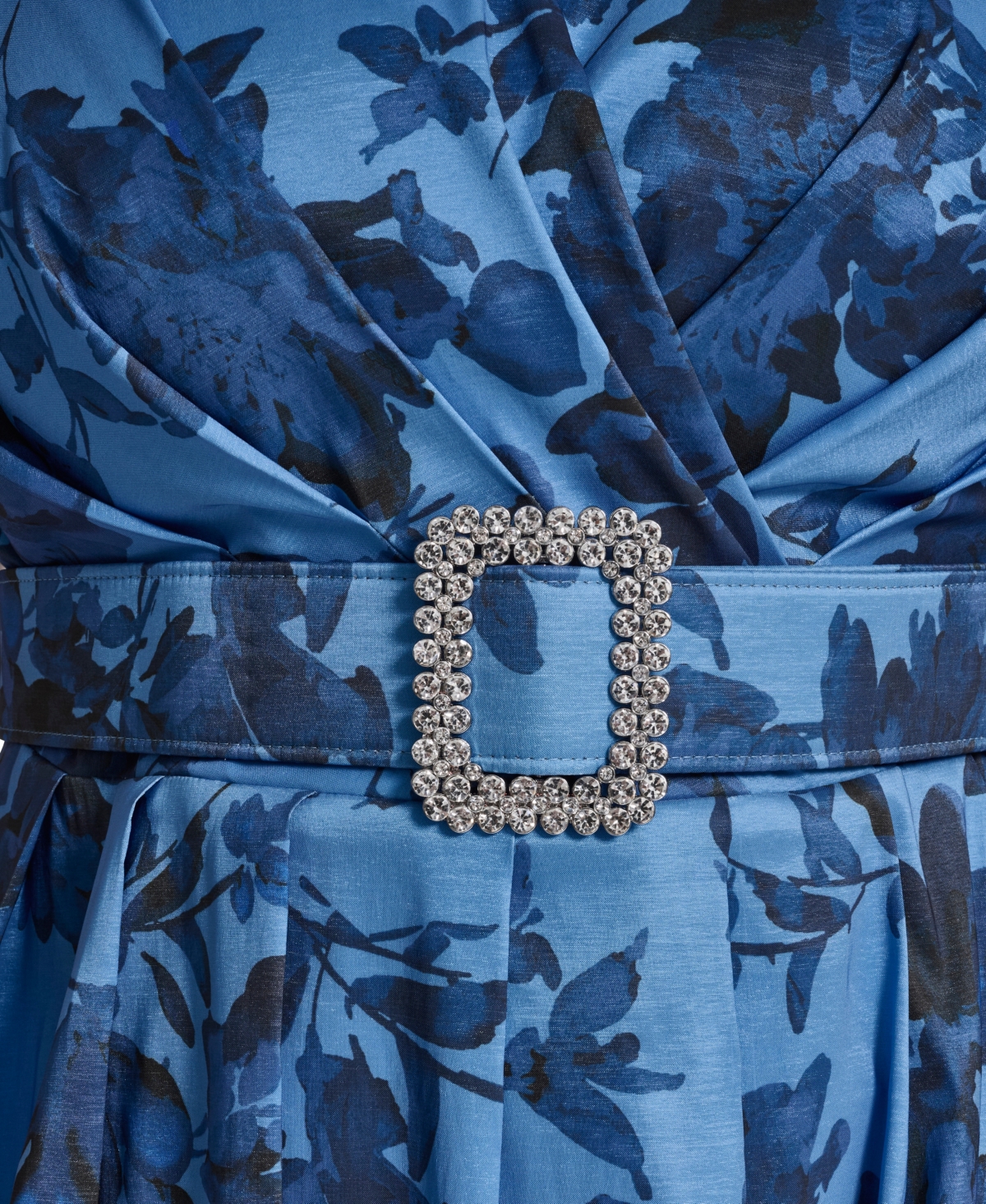 Jessica Howard Plus Sleeveless Surplice V-Neck Dress