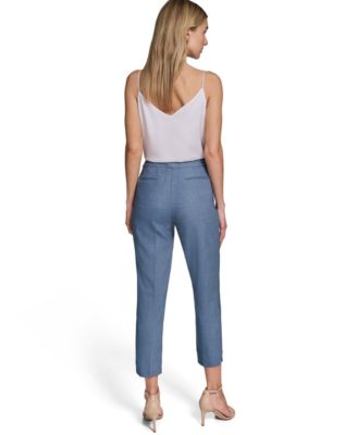 Calvin Klein Women's Blue Pants | Macy's
