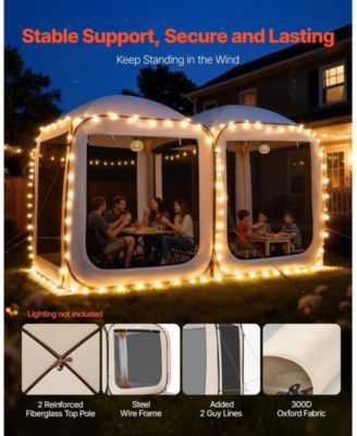 Pop-Up Screen House Tent with Carry Bag