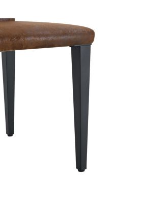 Streamdale Minimalist Tech Cloth Accent Chair with Sturdy Metal Legs