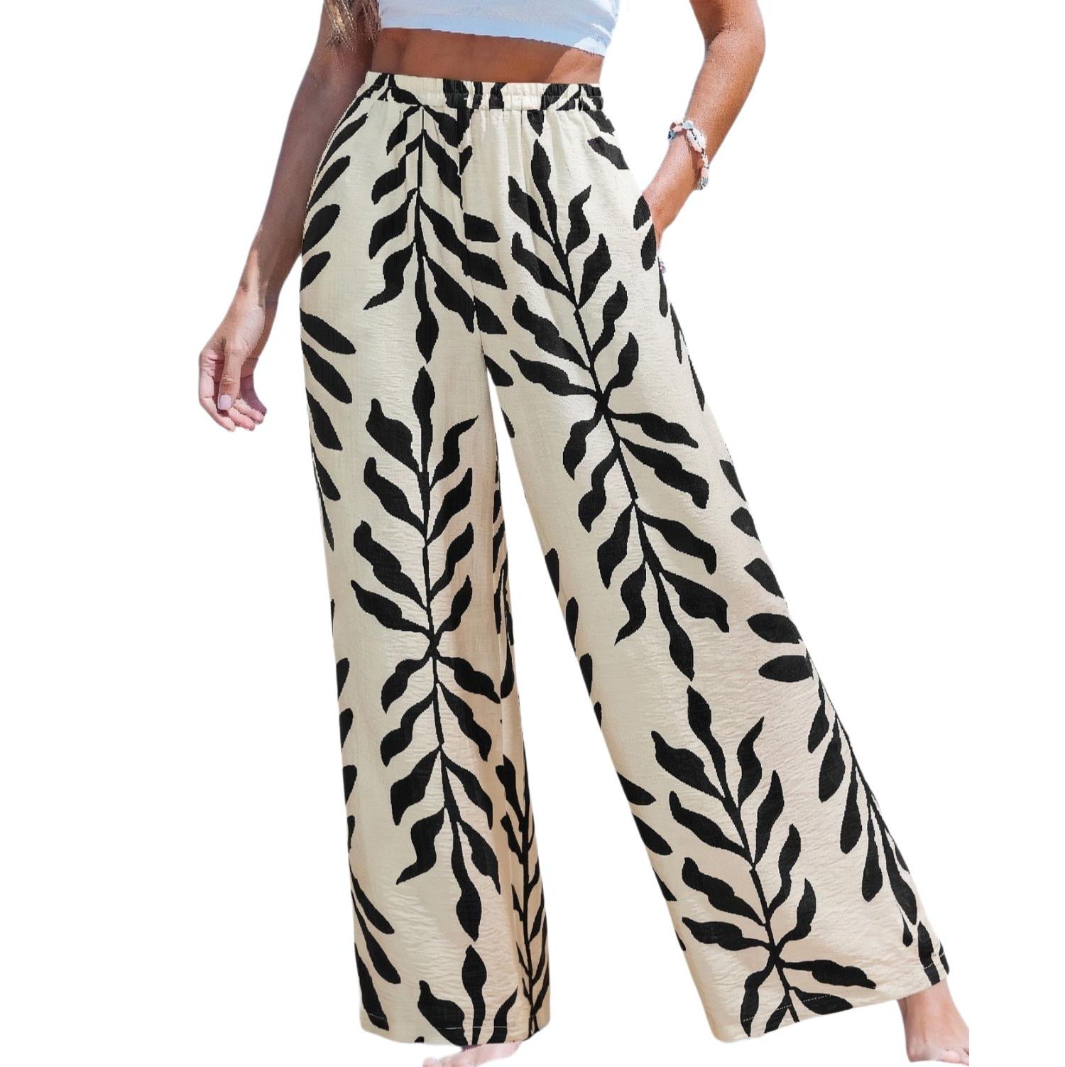 Women's Cosmic Moon Tropical Pants