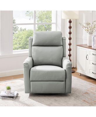 Streamdale Modern 8-Point Massage Recliner with Heat & Storage
